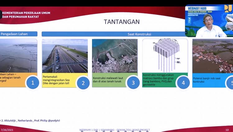 Kementerian PUPR RI Gelar Webinar Mengulas Soal Tol Semarang-Demak