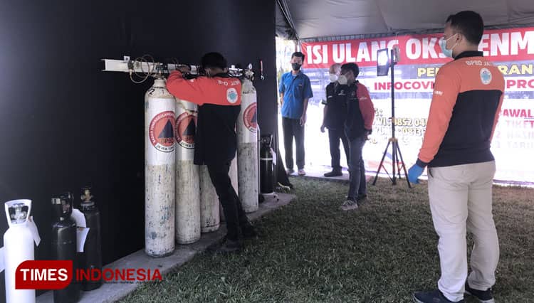 Pemkot Malang Siap Pinjamkan Gratis 600 Tabung Oksigen bagi Warga Isoman