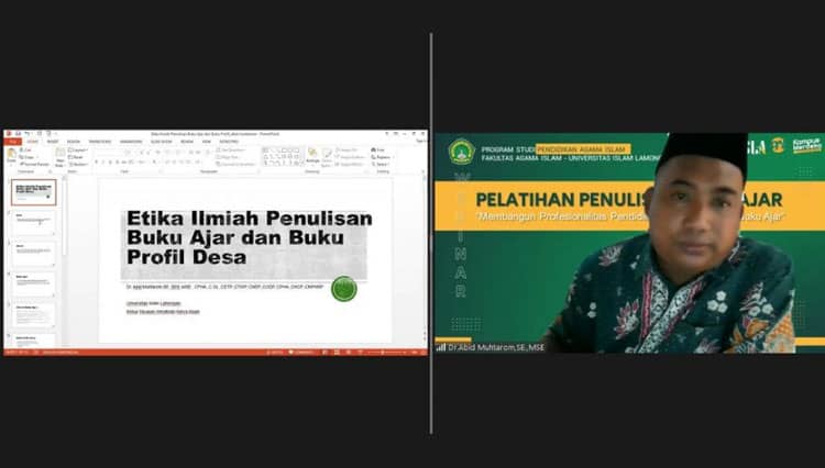 Prodi PAI Unisla Dorong Dosen dan Mahasiswa Miliki Buku Hasil Riset