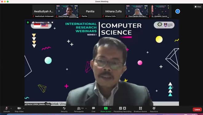 UINSA Gelar Webinar Riset Internasional bersama Universitas Mara Malaysia