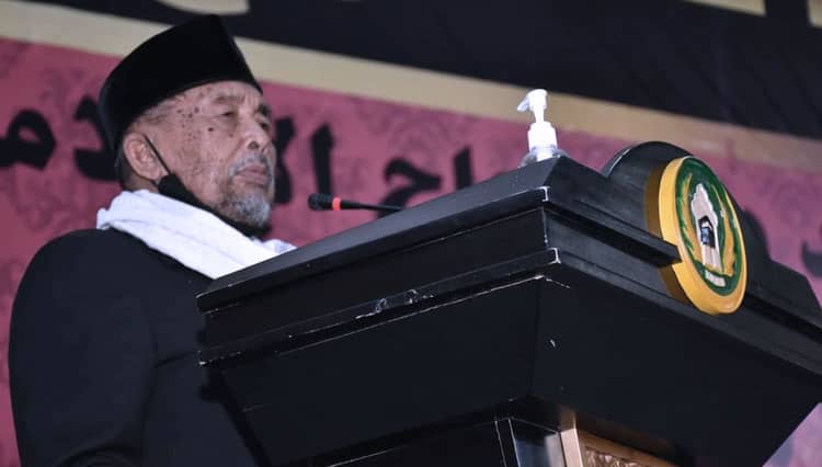 Pendiri dan Pimpinan Ponpes Darunnajah KH Mahrus Amin Meninggal Dunia
