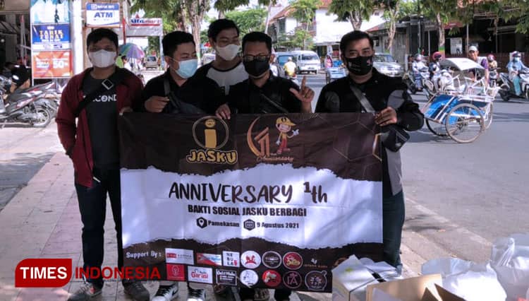 Rayakan Hari Jadi ke-1, JASKU Pamekasan Gelar Bakti Sosial