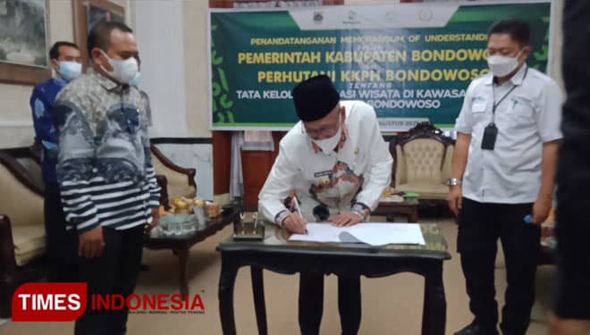 Pemkab Bondowoso dan Perhutani Siap Bersama Kembangkan Wisata Alam