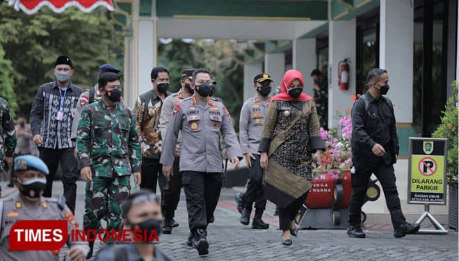 Panglima TNI Sebut Kasus Konfirmasi Covid-19 di Kabupaten Klaten Masih Tinggi
