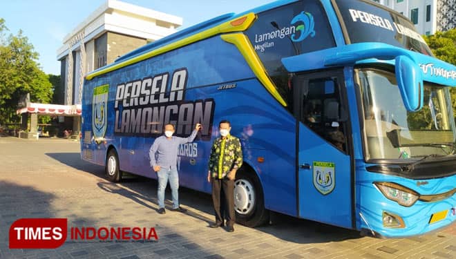 Jelang Liga 1 2021, Persela Punya Bus Baru