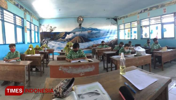 SMPN 1 Nguling Gelar PTM Terbatas