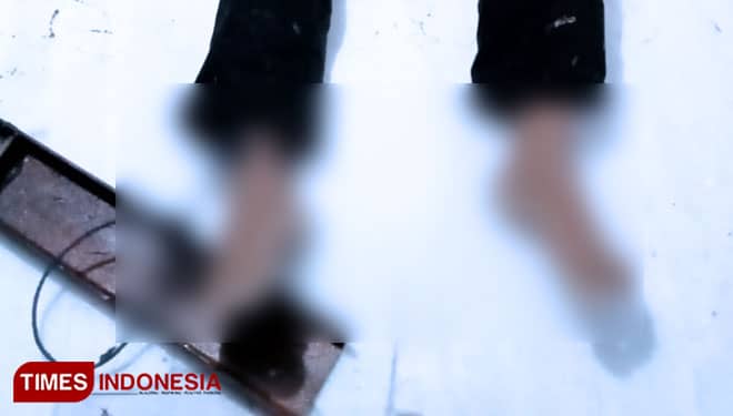 Mayat Pria Ditemukan di Banyuwangi, Kaki Dijangkar Besi, Tenggelam di Sungai