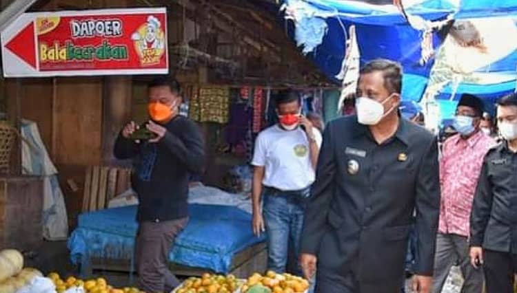Perpanjangan Sewa Jongko Pasar Tradisional di Pangandaran Wajib Bukti Sudah Vaksinasi
