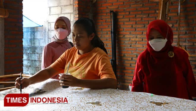 Pengusaha Batik di Kota Batu Mulai Menggeliat