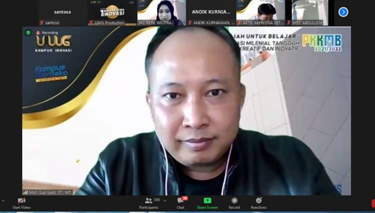 Ketua IKAWIGA Bagikan Kiat Sukses di Era Digital pada MABA UWG Malang