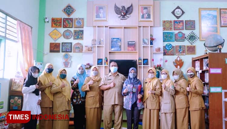 LPMP Propinsi Jatim, Kunjungi SMPN 1 Bangil