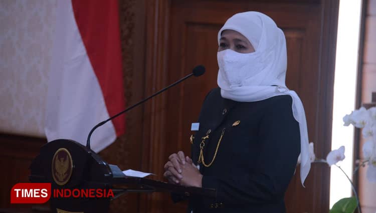 Kasus Aktif Covid-19 Hanya 1496 Orang, Gubernur Jatim: Mari Kuatkan Prokes dan Percepat Vaksinasi