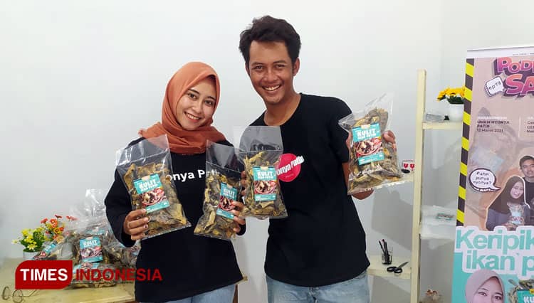 Keripik Kulit Ikan Patin Lamongan yang Disukai Kaesang Pangarep dan Wakil Presiden