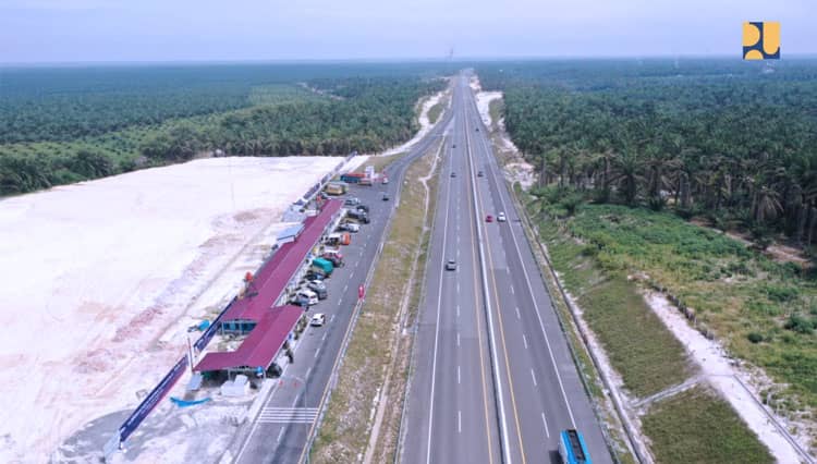 Kementerian PUPR RI Lakukan Penilaian Jalan Tol dan Restoran Area Pekanbaru-Dumai