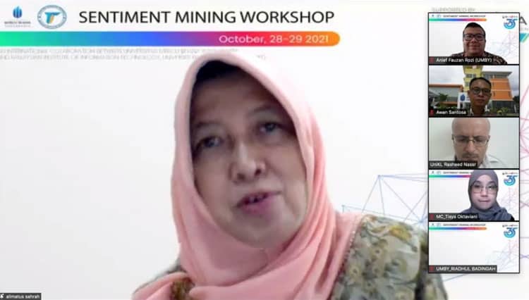 FTI UMBY Sukses Gelar International Workshop Bahas Sentiment Mining