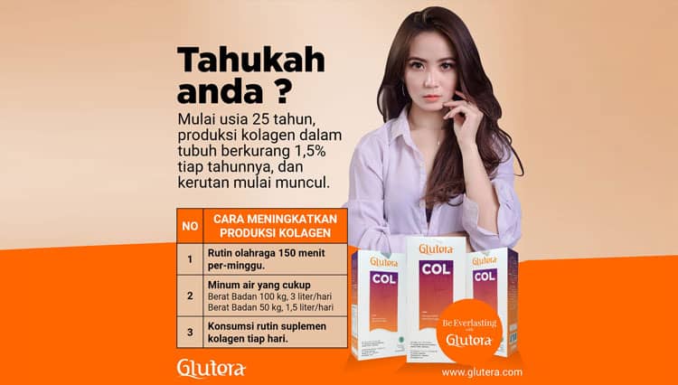 Kolagen Berkurang dan Kerutan Mulai Muncul Saat Usia 25 Tahun