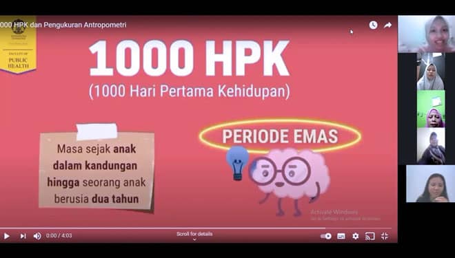Cegah Stunting, FKM UI Sosialisasikan Pentingnya 1000 Hari Pertama Kehidupan 