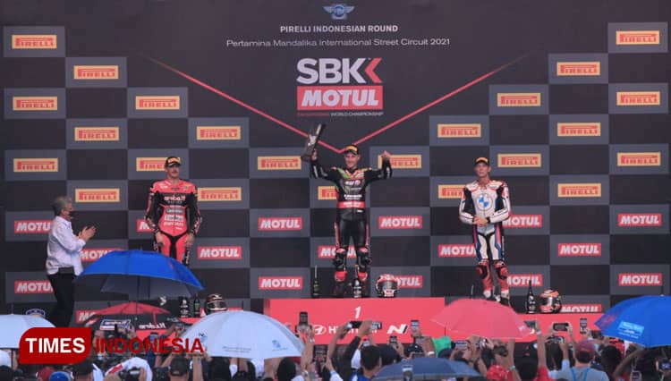 Jonathan Rea 'Sapu Bersih' Sirkuit Mandalika
