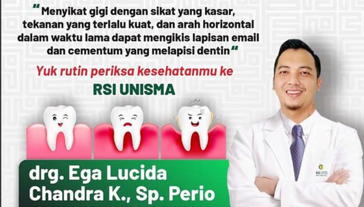Kenalan dengan Dokter Gigi Spesialis Periodonti RSI Unisma dan Tugasnya