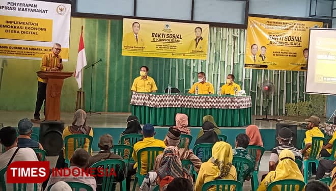 Kunjungi Daerah Pemilihannya, Agun Gunandjar Gunarsa Serap Aspirasi Masyarakat Kota Banjar