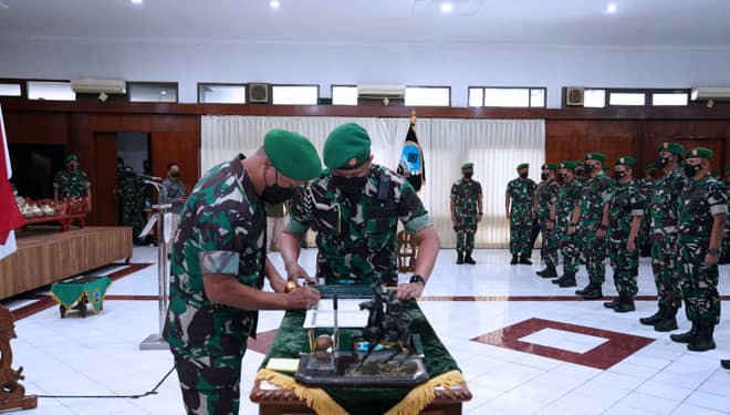 Penyegaran, Sejumlah Pejabat Utama Korem 072/Pamungkas Dirotasi