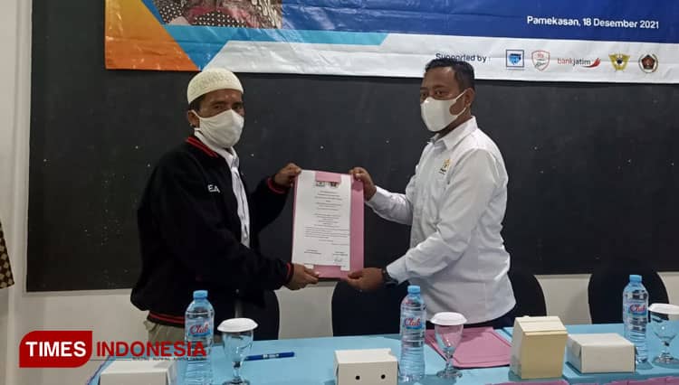 Kadin dan PWI Pamekasan MoU Dukung Kebangkitan UMKM Berbasis Digital