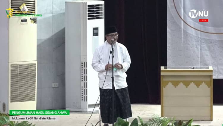 Musyawarah AHWA Pilih KH Miftachul Akhyar sebagai Rais Aam PBNU 2021-2026