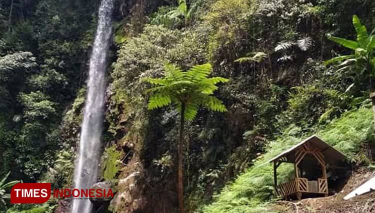 Libur Nataru, Curug Badak dan Batu Hanoman Tasikmalaya Ramai Dikunjungi Wisatawan