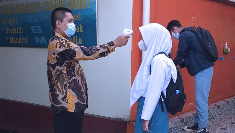 PTM di Banjarnegara Berjalan Lancar Walau Masih 50 Persen