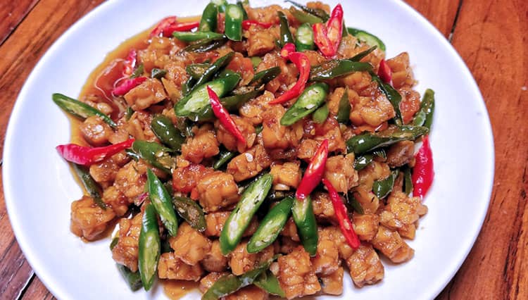 Resep Menu Makanan Sehat, Tumis Tempe Kecap