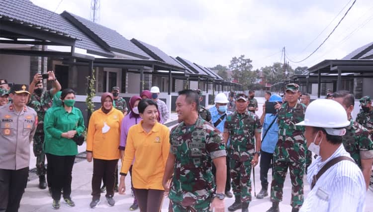 Panglima TNI Datang, Prajurit Satuan Kavaleri di Bandung Miliki Hunian Baru