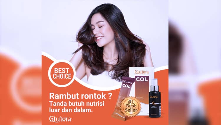 Rambut Rontok, Atasi dengan Suplemen Kolagen dari Glutera 