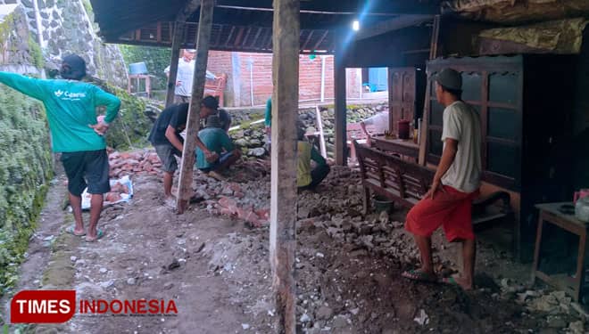 Dampak Tanah Bergerak di Desa Padasari Makin Meluas, 35 Rumah Rusak