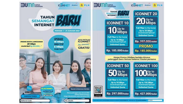 Promo Pasang Iconnet, PLN ULP Banjar Bebaskan Biaya Instalansi