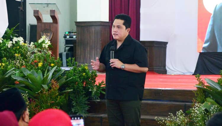 Jadi Pembicara di Seminar Unmer Madiun, Ini Pesan Menteri BUMN Erick Thohir kepada Mahasiswa
