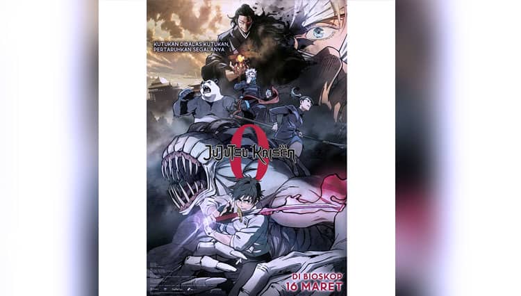 Film Anime 'Jujutsu Kaisen 0' Akan Tayang di Bioskop Indonesia, Catat Tanggalnya