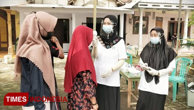Dengan Prokes Ketat, Warga Desa Krejengan Antusias Ikuti Pilkades