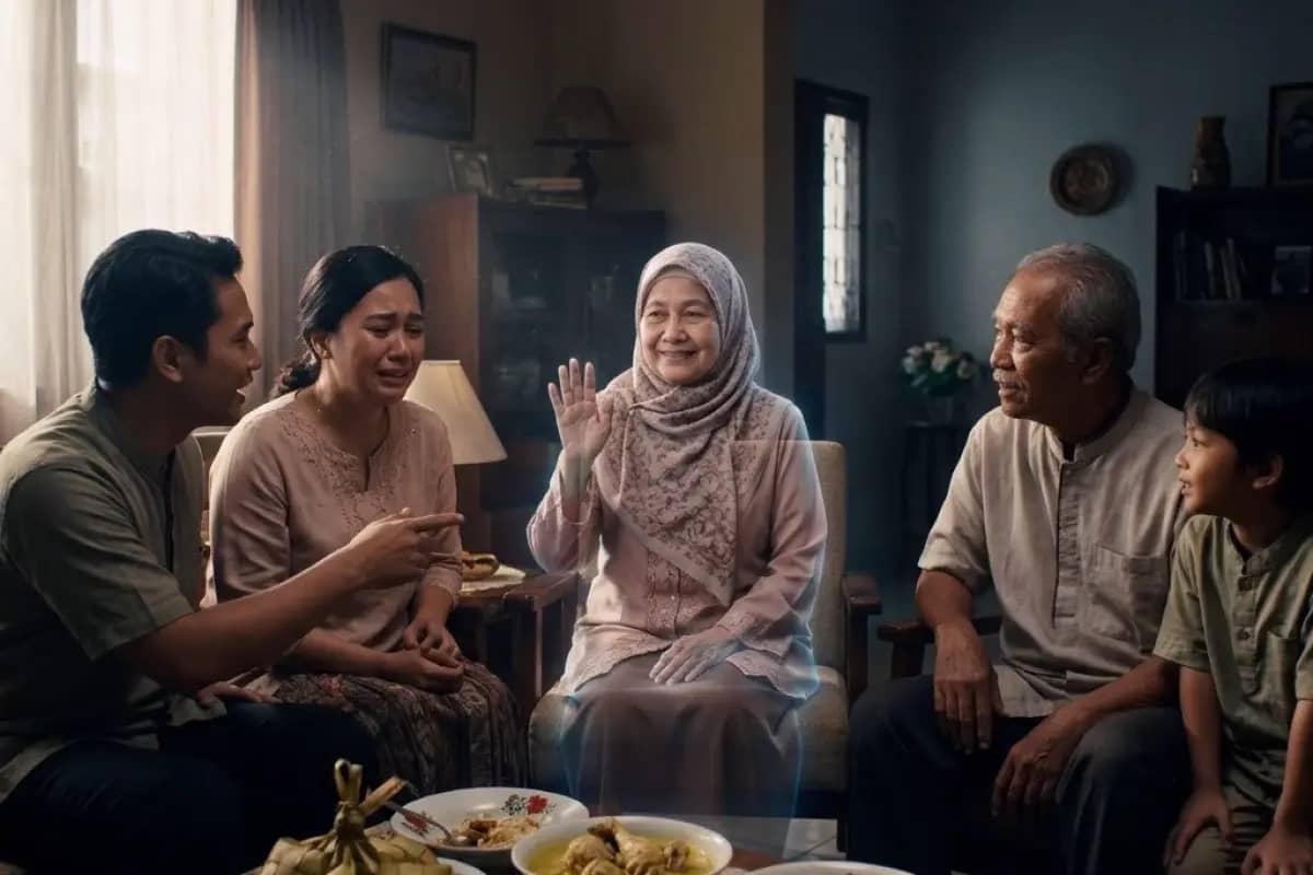 Nenek "Hadir" di Ruang Tamu, Saat Hologram Menghapus Jarak Lebaran