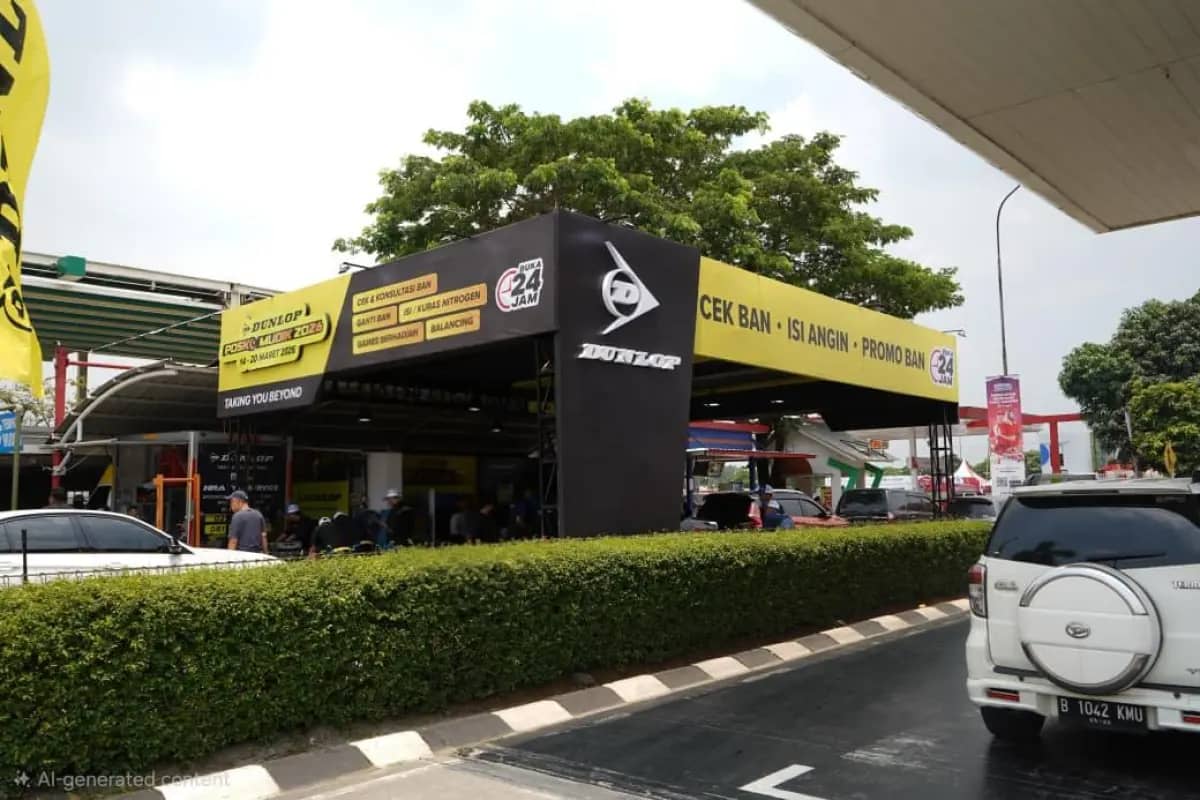 Posko Mudik DUNLOP Hadirkan Cek dan Konsultasi Ban Gratis Demi Keselamatan Mudik