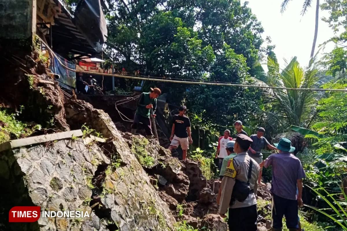 Longsor Susulan Hantui Warga Karangpanimbal, Dinas PU Kota Banjar Didesak Perbaiki TPT