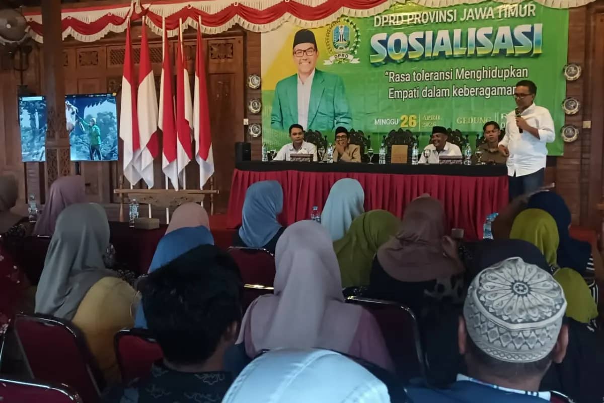 Sosialisasi DPRD Jatim di Probolinggo Angkat Isu Toleransi dan Akses KUR Bank Jatim