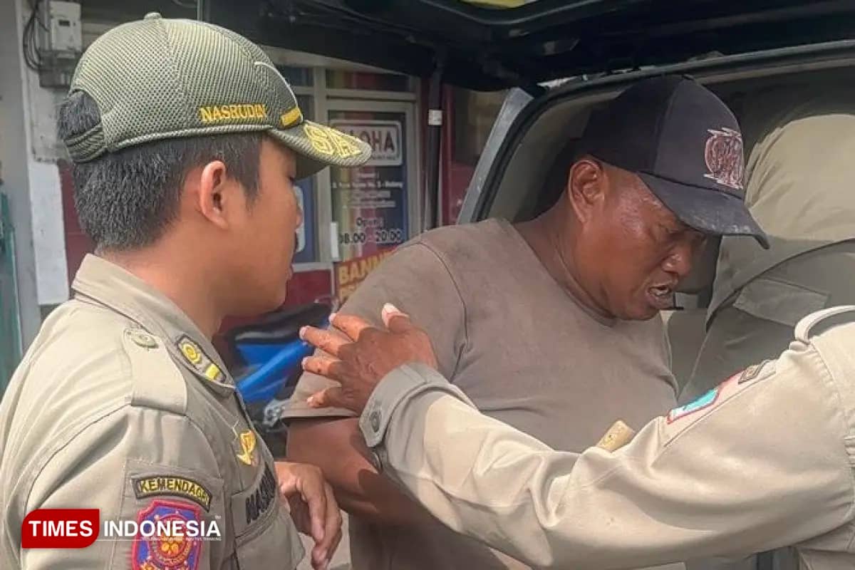 Pengamen Gedor Kaca dan Acungkan Jari Tengah di Kota Malang Ditangkap Satpol PP