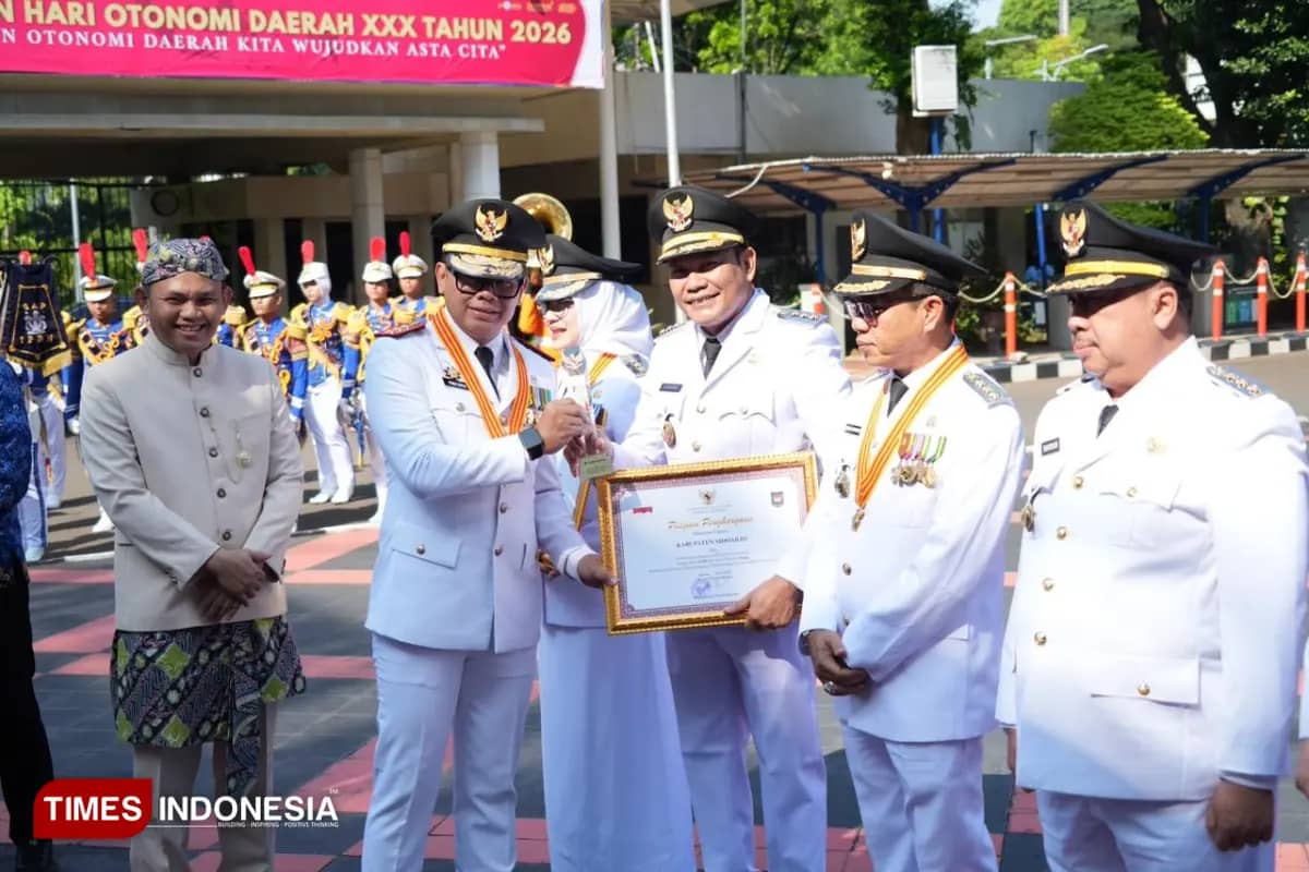 Kabupaten Sidoarjo Raih Predikat Kinerja Tertinggi Nasional dari Kemendagri
