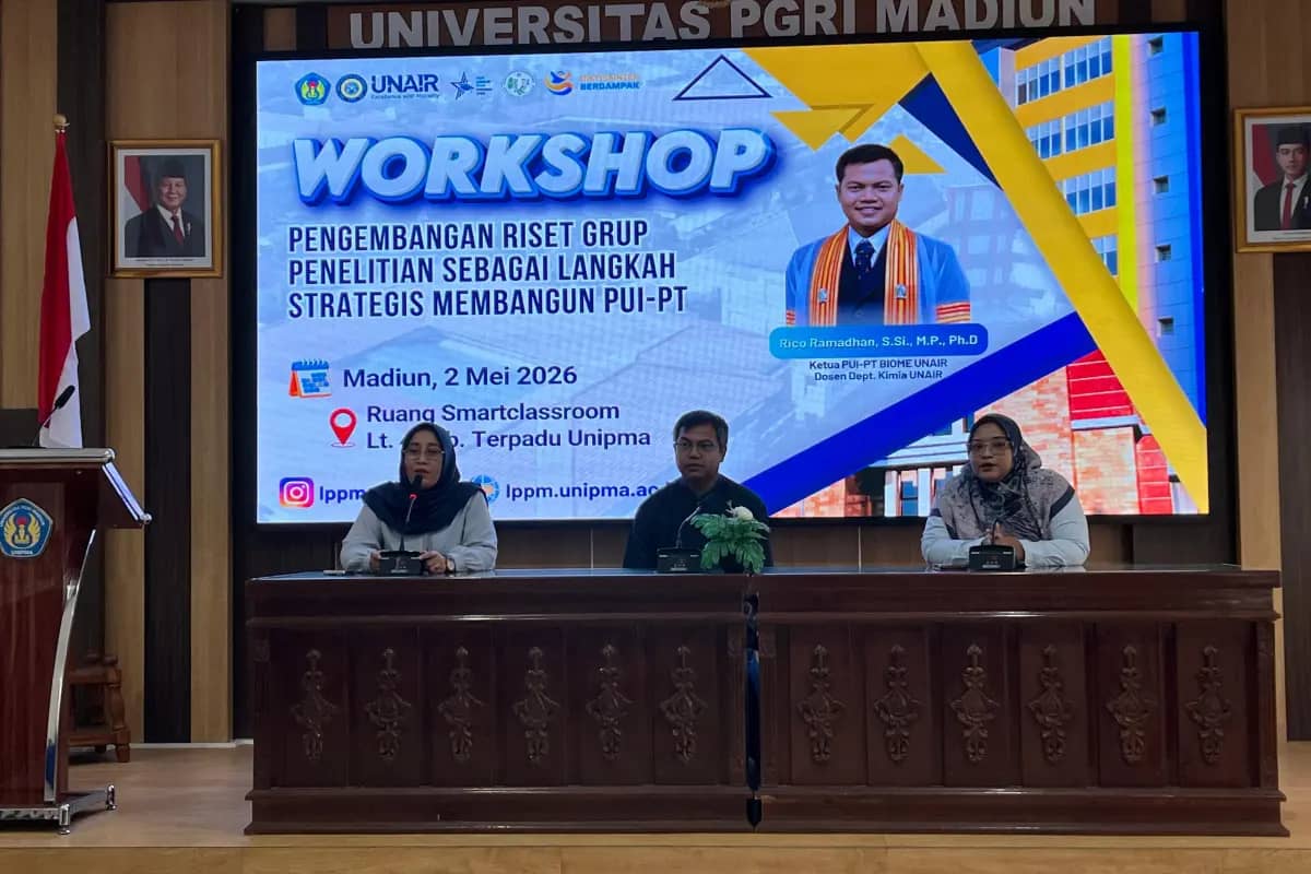 Dorong Strategi Riset Unggul, UNIPMA Hadirkan Pakar Unair dalam Workshop 2026