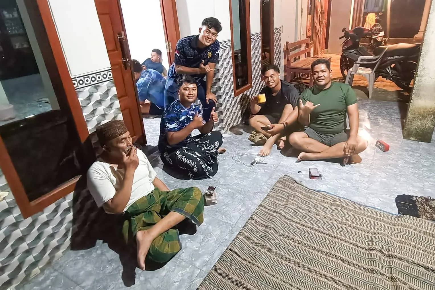 Pos Ronda Dusun Klagin Jadi Pusat Dialog TMMD 128 Probolinggo dan Aspirasi Warga