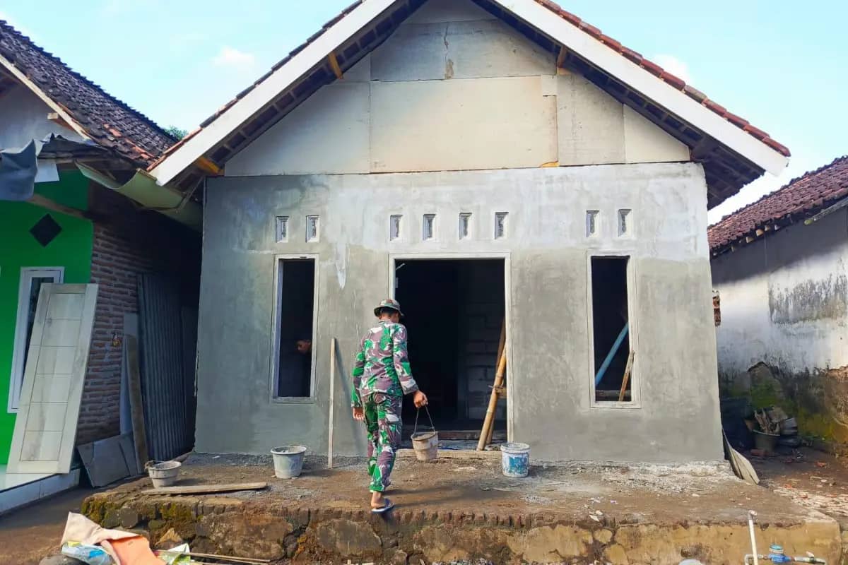 Dari Rumah Rapuh ke Hunian Layak, TMMD 128 Probolinggo Sasar 10 Keluarga Rentan