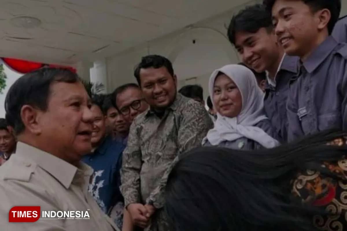Kunjungan Forum OSIS Jabar ke Istanan Merdeka Diterima Langsung  Presiden Prabowo Subianto