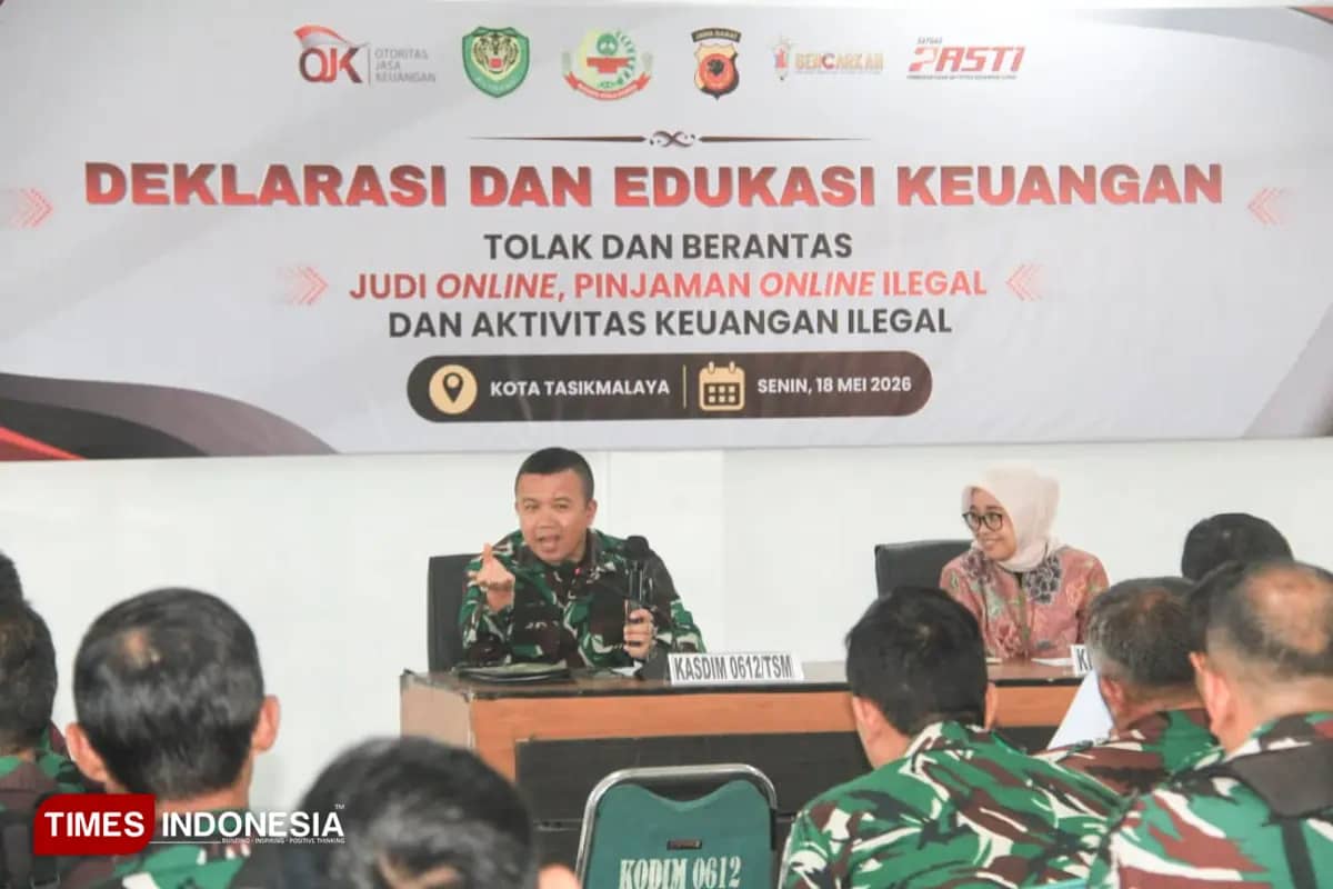 Kodim 0612/Tasikmalaya Gandeng OJK Tingkatkan Literasi Keuangan dan Waspada Kejahatan Digital