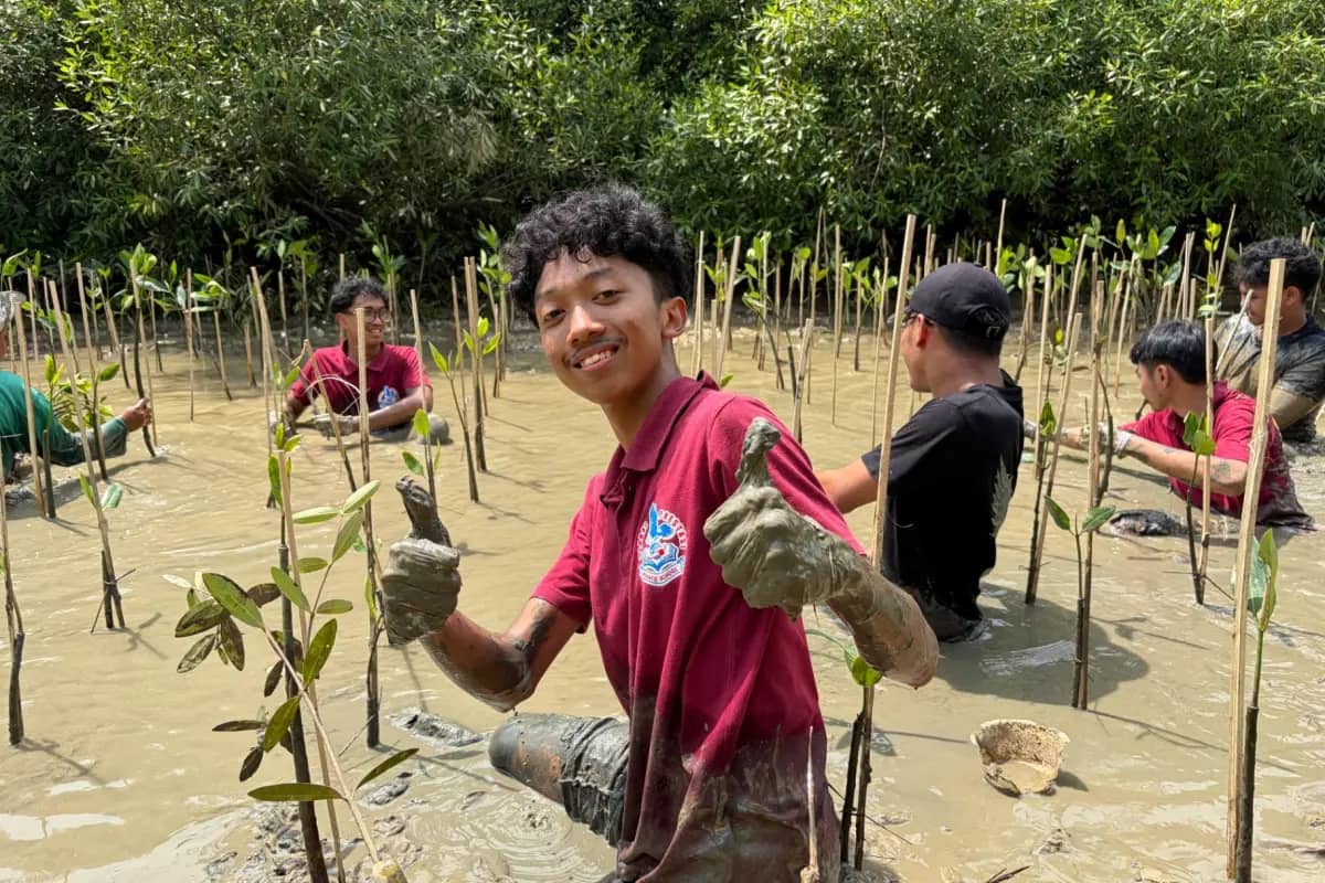 Rayakan Earth Day, Sakala Jiwa Dukung Gerakan Remaja Menyelamatkan Desa Terakhir di Muara Gembong