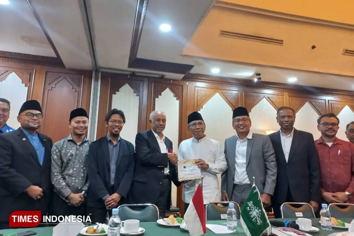 Gus Yahya Targetkan Kerja Sama PBNU-DPMM Dorong Potensi Syariah dan Gelar Expo Halal Internasional